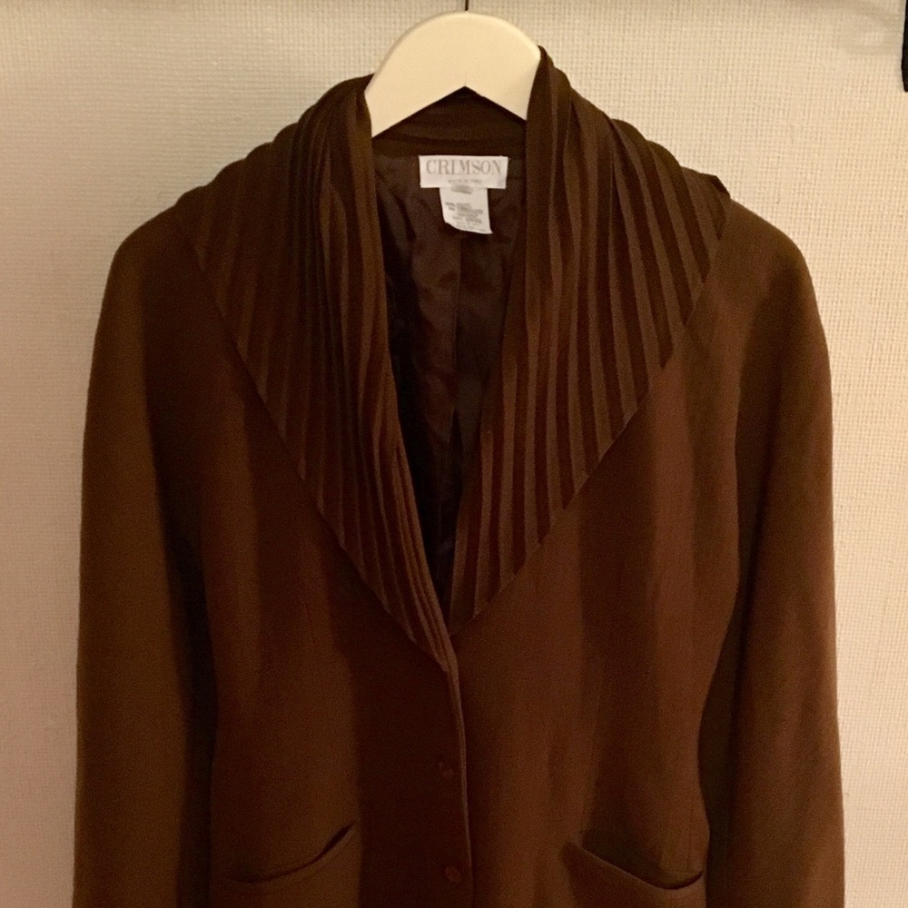 Vintage Italian wool blazer